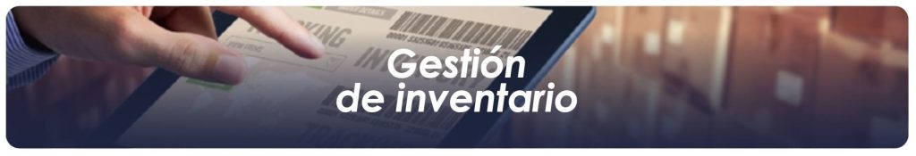 Gestión de inventario